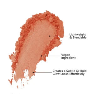 Private Label No Logo Single Shade Cream Blush, Matte Brightening Natural Nude Pink Cream Texture Face Blush