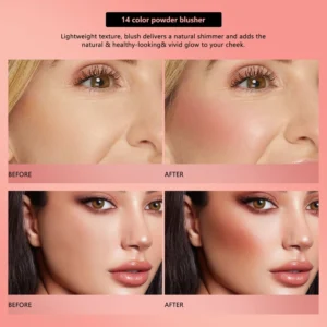 Private Label No Logo Single Shade Cream Blush, Matte Brightening Natural Nude Pink Cream Texture Face Blush