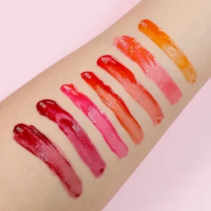 Private Label No Logo Non-transfer Lip Tint, Long Lasting Moisturizing Unscented Tinted Lip Oil & Lip Gloss