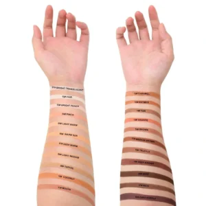 Private Label No Logo Waterproof Sweat Proof Oil Control Pressed Powder, Non-caking Concealing Long Wear Setting Makeup