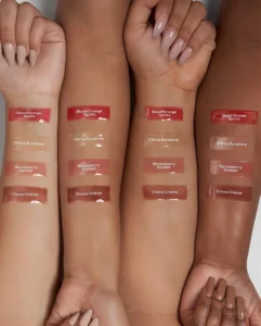 Private Label No Logo Peptide Liquid Lip Gloss, Butter Texture Hydrating Plumping Moisturizing Lip Balm Lip Makeup