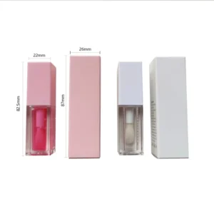 Private Label No Logo Plant Based Color Changing Lip Oil, Hydrating Plumping Glossy Lip Balm for Dudu Lips Lip Care