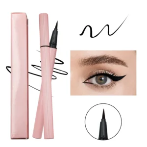 Private Label No Logo Quick Dry Cotton Core Eyeliner, Waterproof Non-smudging Neon Liquid Eyeliner Pen