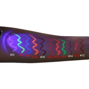 Private Label No Logo Quick Dry Cotton Core Eyeliner, Waterproof Non-smudging Neon Liquid Eyeliner Pen