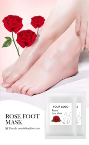 Private Label No Logo Rose Cat Claw Hand Mask with Niacinamide, Hydrating Nourishing Moisturizing Gloves for Hand Care