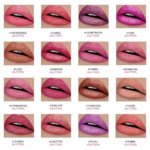 Private Label No Logo Waterproof Long Wear Shimmer Glossy Hydrating Plumping Lipstick