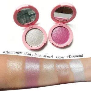 Private Label No Logo Single Color Changing Cream Highlighter, Iridescent Glitter Natural Face Brightener