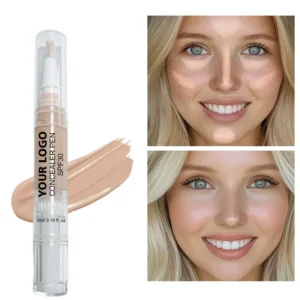 5ml Private Label No Logo European Style 14 Shades SPF30 Concealer Pen, Full Coverage Spot Blemish Concealing Liquid Stick Daily Face Makeup