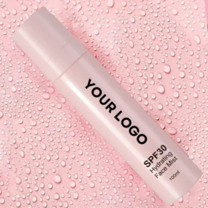 Private Label No Logo Refreshing Setting Spray SPF30, 60ml/80ml/100ml Hydrating Long Wear Makeup Finishing Spray