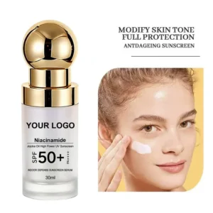 Private Label No Logo SPF50+ Protective Isolation Cream, Nourishing Skin Care Primer for Indoor Daily Protection