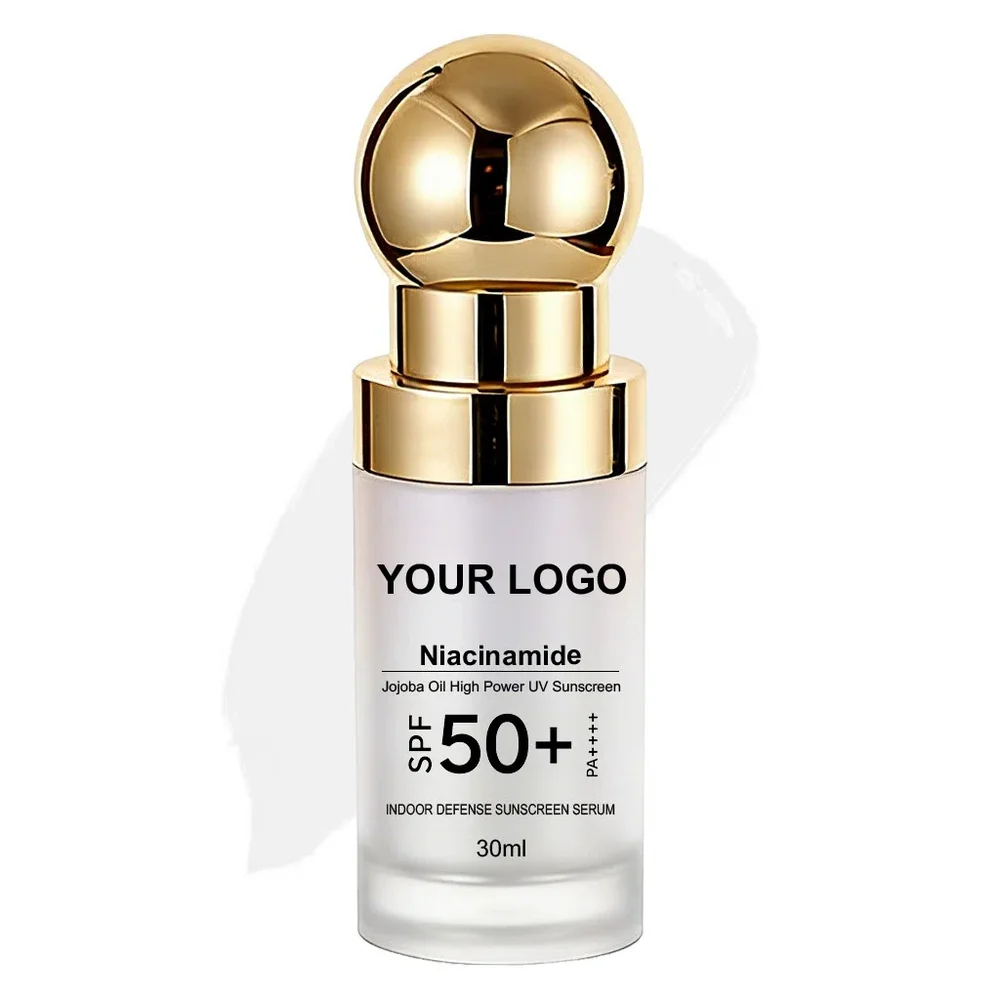 Private Label No Logo SPF50+ Protective Isolation Cream, Nourishing Skin Care Primer for Indoor Daily Protection