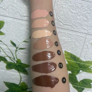 Private Label No Logo 14 Shades SPF55 Sheer Skin Tint, Hydrating Moisturizing Sun Protection Lightweight Face Cream for Daily Facial Skin Care