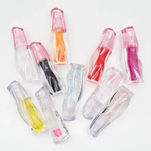 Customized Private Label No Logo Vegan Cruelty-free Plant Lip Plumper Oil, Plumping Nourishing Lip Care Oil