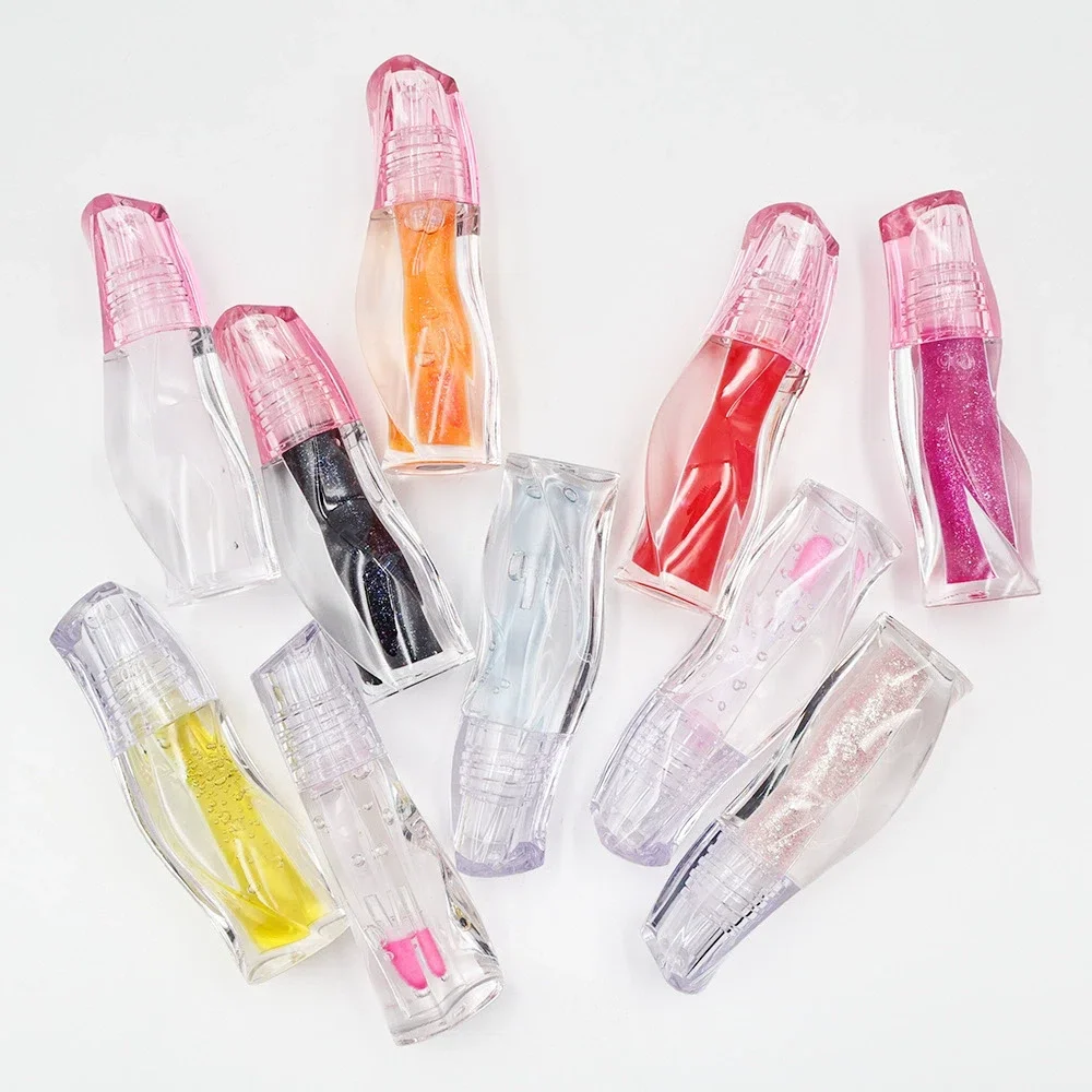Customized Private Label No Logo Vegan Cruelty-free Plant Lip Plumper Oil, Plumping Nourishing Lip Care Oil