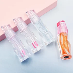 Customized Private Label No Logo Vegan Cruelty-free Plant Lip Plumper Oil, Plumping Nourishing Lip Care Oil
