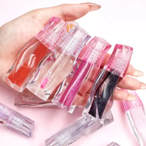 Customized Private Label No Logo Vegan Cruelty-free Plant Lip Plumper Oil, Plumping Nourishing Lip Care Oil