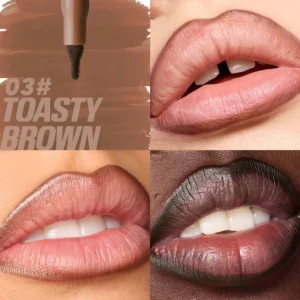 Private Label No Logo 8 Shades Velvet Matte Lip Liner Pencil, Waterproof Plumping Long Lasting Lipstick Cosmetic for Women Daily Lip Makeup