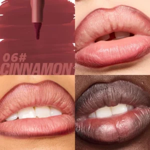 Private Label No Logo 8 Shades Velvet Matte Lip Liner Pencil, Waterproof Plumping Long Lasting Lipstick Cosmetic for Women Daily Lip Makeup