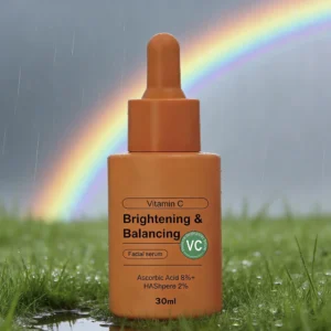 Private Label No Logo Vitamin C Facial Serum, Hydrating Moisturizing Firming Anti Aging Repair Essence for Daily Facial Skin Care