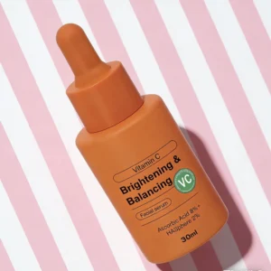 Private Label No Logo Vitamin C Facial Serum, Hydrating Moisturizing Firming Anti Aging Repair Essence for Daily Facial Skin Care