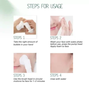 120ml Private Label No Logo Watermelon Cleansing Mousse, Hydrating Refreshing Makeup Remover Foam Wash for Daily Facial Skin Cleaning