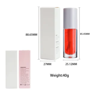 Private Label No Logo Waterproof Non-transfer Lip Tint, Long Lasting Moisturizing Tinted Lip Oil