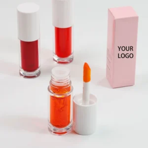 Private Label No Logo Waterproof Non-transfer Lip Tint, Long Lasting Moisturizing Tinted Lip Oil