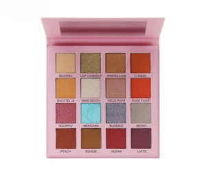 Private Label No Logo Wholesale Earth Tone Matte Shimmer Multi-shade Eyeshadow Palette Beauty Eye Makeup