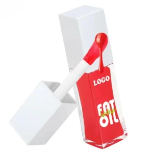 Hydrating Plumping Lip Serum Oil, Anti-Dry Crack Lip Line Reducing Nourishing Dewy Dudu Lips Daily Lip Care