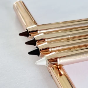 Retractable Waterproof Gel Eyeliner Pencil, High Pigment Smooth Liner for Eye Lining & Tear Trough Makeup