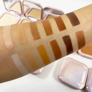 Single Contour Pressed Powder, Face Side & Hairline Shadow Powder for 3D Facial Sculpting Makeup