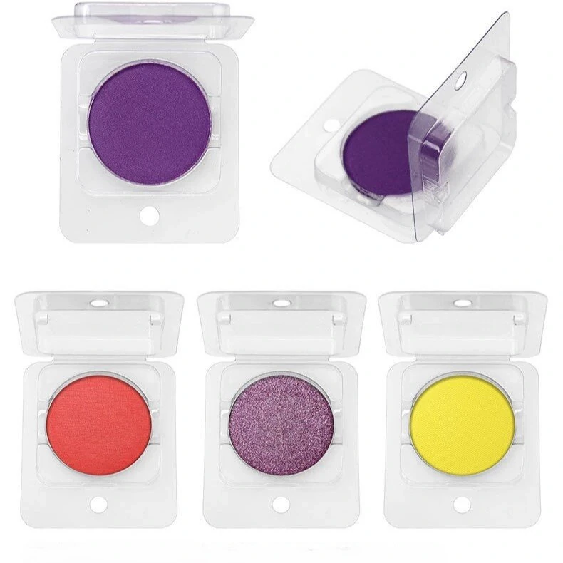 Single Snowflake Glitter Eyeshadow, Matte Shimmer Texture PVC Single Pack Highly Pigment Eye Makeup