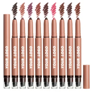 Small Batch Private Label 9 Shades Waterproof Matte Lip Liner, Non Transfer Cup Proof Long Wear Precise Lip Contour Pencil