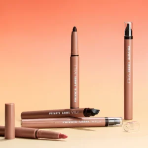 Small Batch Private Label 9 Shades Waterproof Matte Lip Liner, Non Transfer Cup Proof Long Wear Precise Lip Contour Pencil