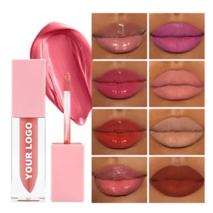 Small Batch Custom Private Label No Logo Clear Colorless Long Lasting Hydrating Lip Gloss Daily Lip Care