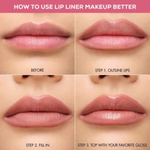 Small Batch Private Label 9 Shades Waterproof Matte Lip Liner, Non Transfer Long Wear Precise Lip Contour Pencil