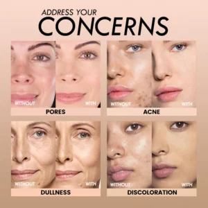 Small Batch Wholesale Private Label No Logo Long Wear BB Cream Cushion with Powder Puff, Hydrating Full Coverage Base Makeup