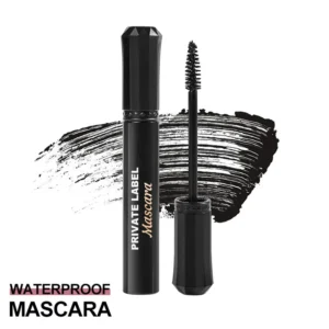 Small Batch Private Label No Logo Waterproof Smudge Resistant Black Mascara, Lengthening Curling Volumizing Long Lasting Eyelash Makeup