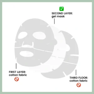 Small Batch Custom Private Label Hydrating Cleansing Sheet Facial Mask, Moisture Lock Nourishing Skin Care