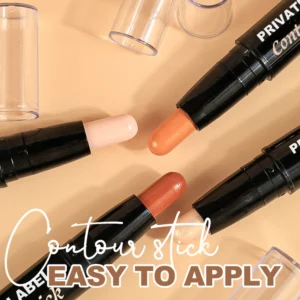 Small Batch Private Label No Logo Dual End Contour Highlighter Stick, Multi-use Facial Sculpting Brightening Makeup