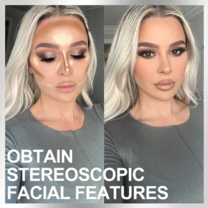 Small Batch Private Label No Logo Dual End Contour Highlighter Stick, Multi-use Facial Sculpting Brightening Makeup