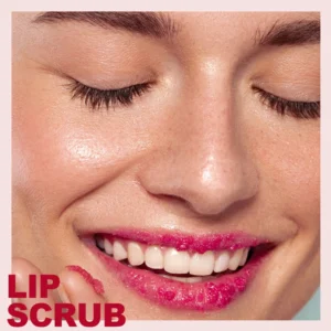 Small Batch Custom Private Label No Logo Strawberry Scent Lip Scrub, Exfoliating Dead Skin Remover Hydrating Lip Care