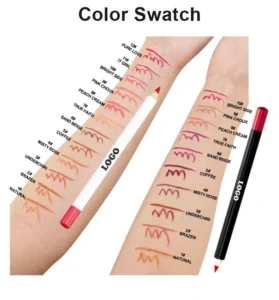Matte Lip Liner Pencil for Precise Lip Contouring, Fade Resistant Smooth Highly Pigment Daily Lip Makeup