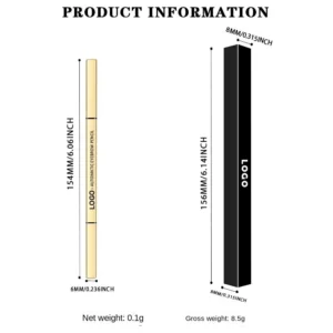 Waterproof Sweat Proof Retractable Hard Core Eyebrow Pencil, Smudge Resistant Natural Wild Brow Fade Resistant Brow Definer