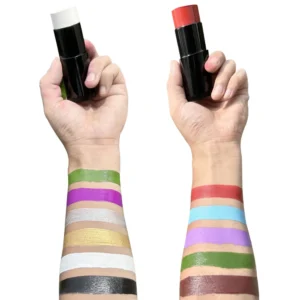 Black White Halloween Oil Paint Sticks, Face Body Crayon Pigment for Cosplay Stage Special Makeup