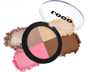 Waterproof Matte All-in-One Facial Palette, Highlight Concealer Nose Shadow Contour Sculpting Makeup