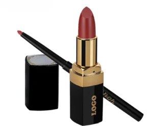 Waterproof Matte Non-transfer Long Wear 2 In 1 Lipstick & Lip Liner Lip Makeup Set