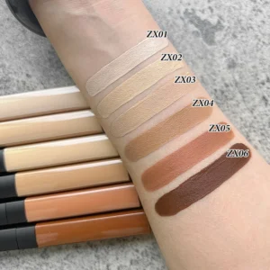 Wholesale Private Label No Logo Hydrating Liquid Concealer, Full Coverage Blemish Covering Long Wear Facial Base Makeup