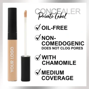 Wholesale Private Label No Logo Hydrating Liquid Concealer, Full Coverage Blemish Covering Long Wear Facial Base Makeup