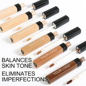 Wholesale Private Label No Logo Hydrating Liquid Concealer, Full Coverage Blemish Covering Long Wear Facial Base Makeup
